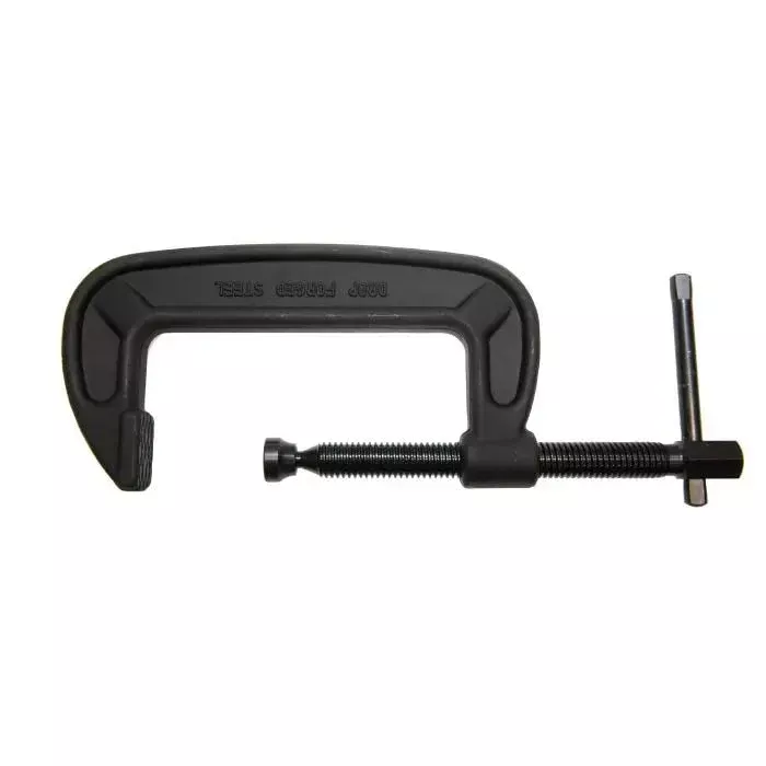 0-12″ Heavy Duty C-Clamp/Black Oxide Spindle
