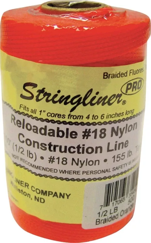 0.5 Oz Mason’s Line And Reel 500 Ft. Fluorescent Orange Braided