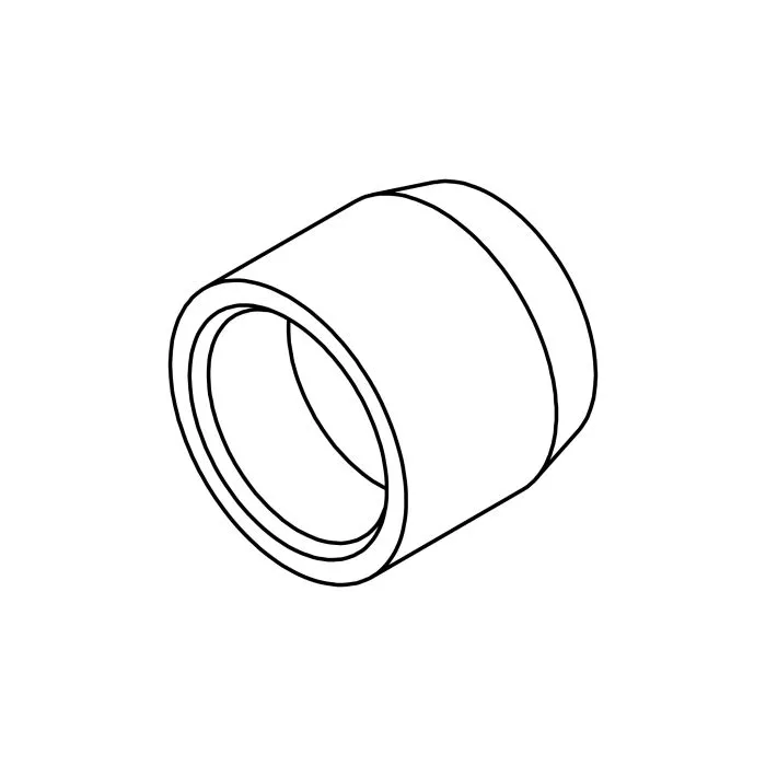 0419-06 , 06 NO FLARE TUBE SLEEVE 3/8″