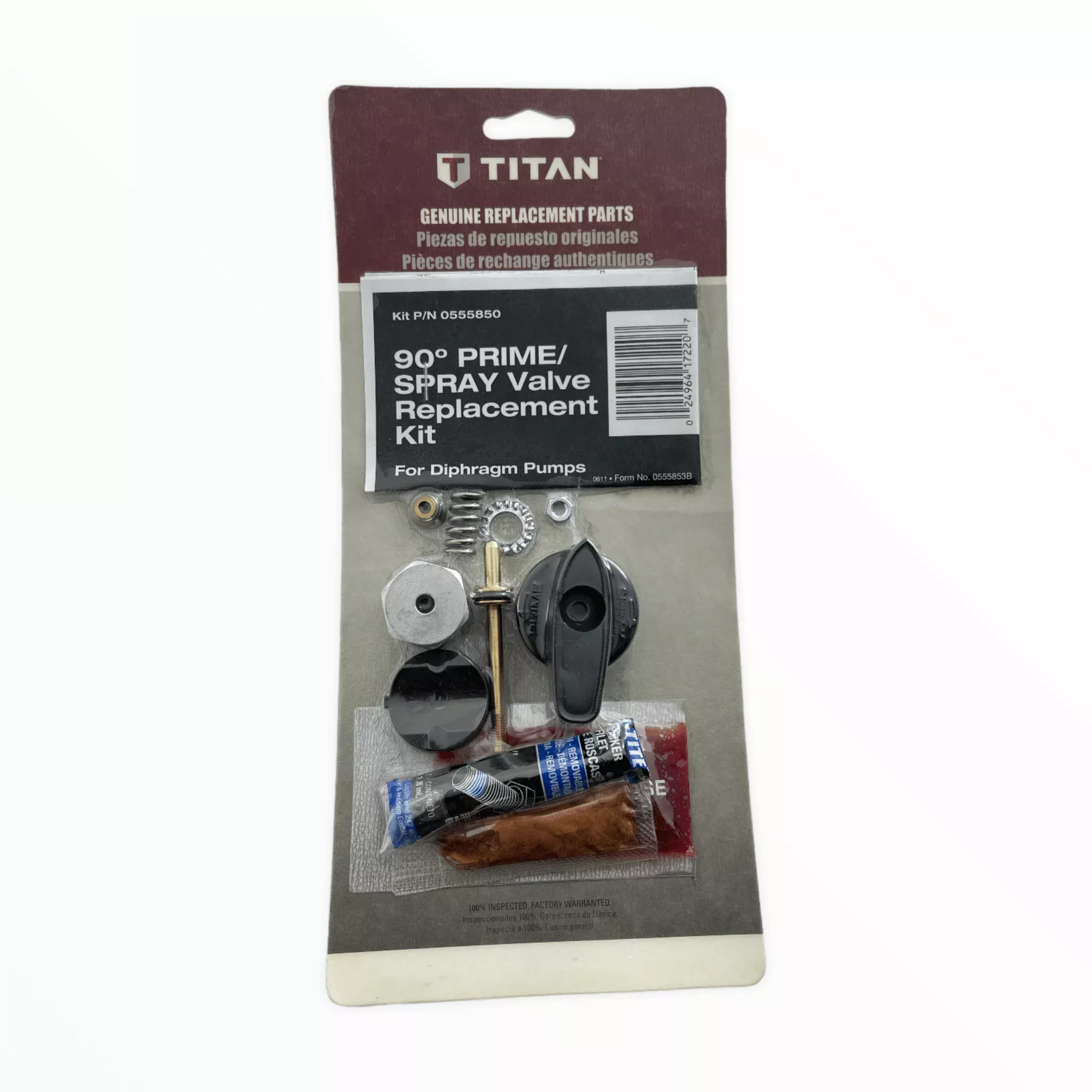0555850 PRIME/SPRAY valve assy.