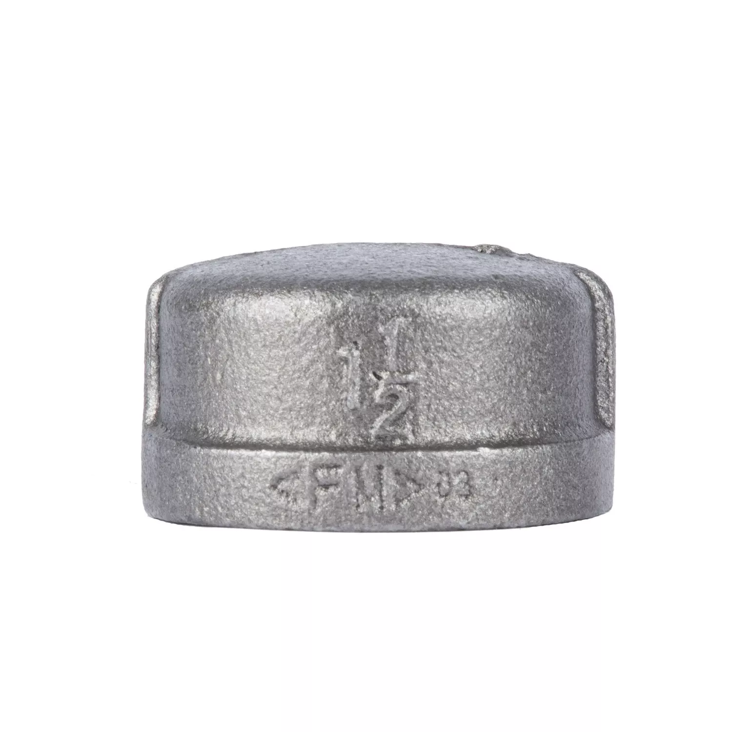 1-1/2 In. Black Pipe Cap