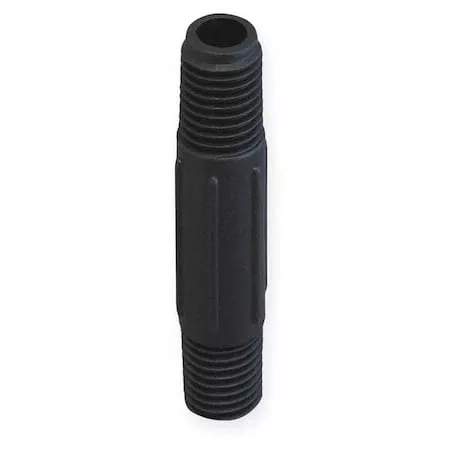 1-1/2" MNPT x 6" TBE Polypropylene Pipe Nipple Sch 80