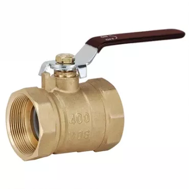 1 1/4in. NPT, 2 Piece, Full Bore, 400 WOG/CWP Valve