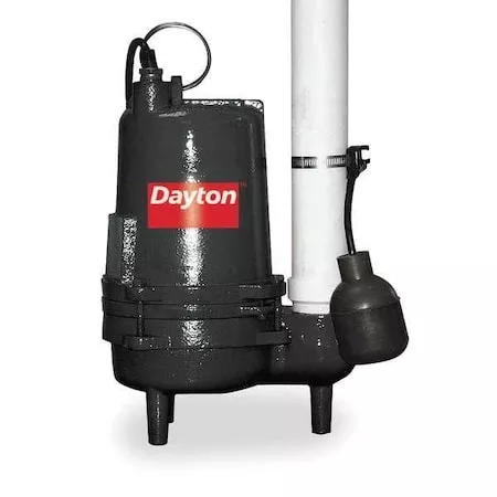 1/2 HP 2 in. Auto Submersible Sewage Pump 115V Tether