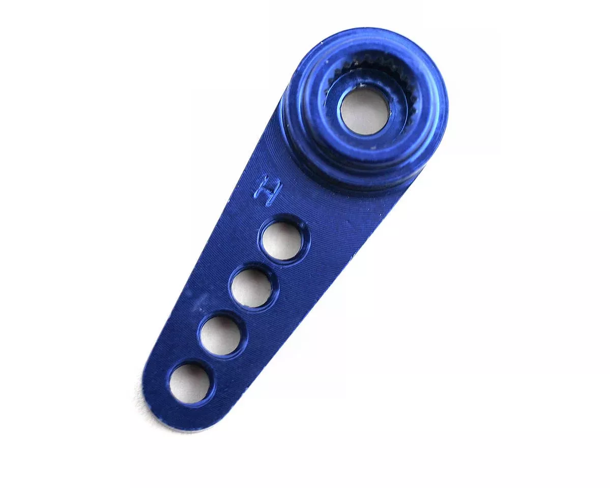 1/2″ Machined Aluminum Servo Arm 24T Blue (DYN2560)