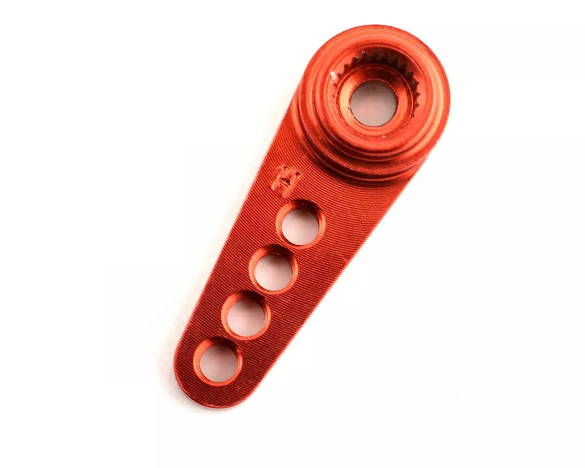 1/2″ Machined Aluminum Servo Arm 24T Red (DYN2562)