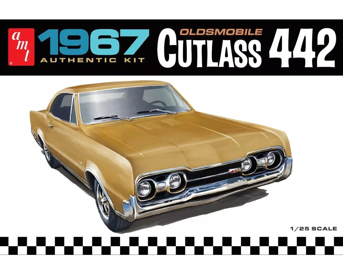 1/25 1967 Oldsmobile 442 Plastic Model Kit (AMT1365)