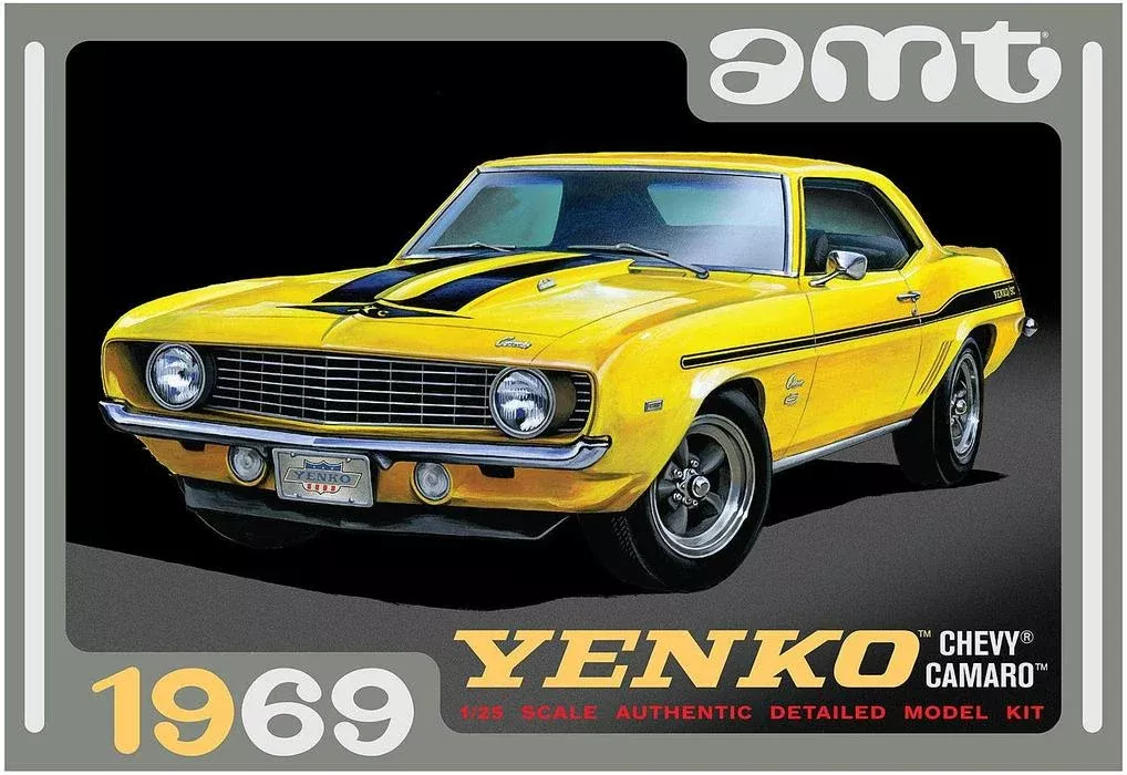 1/25 1969 Chevy Camaro Yenko Plastic Model Kit (AMT1093)