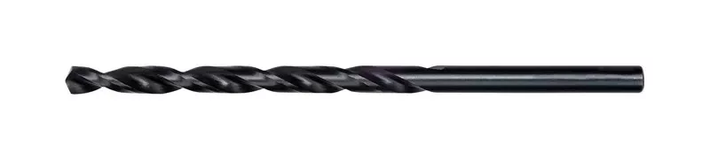 1/4 In. X 12 In. Black Oxide Extended Length Drill Bit - Model 48-89-2772