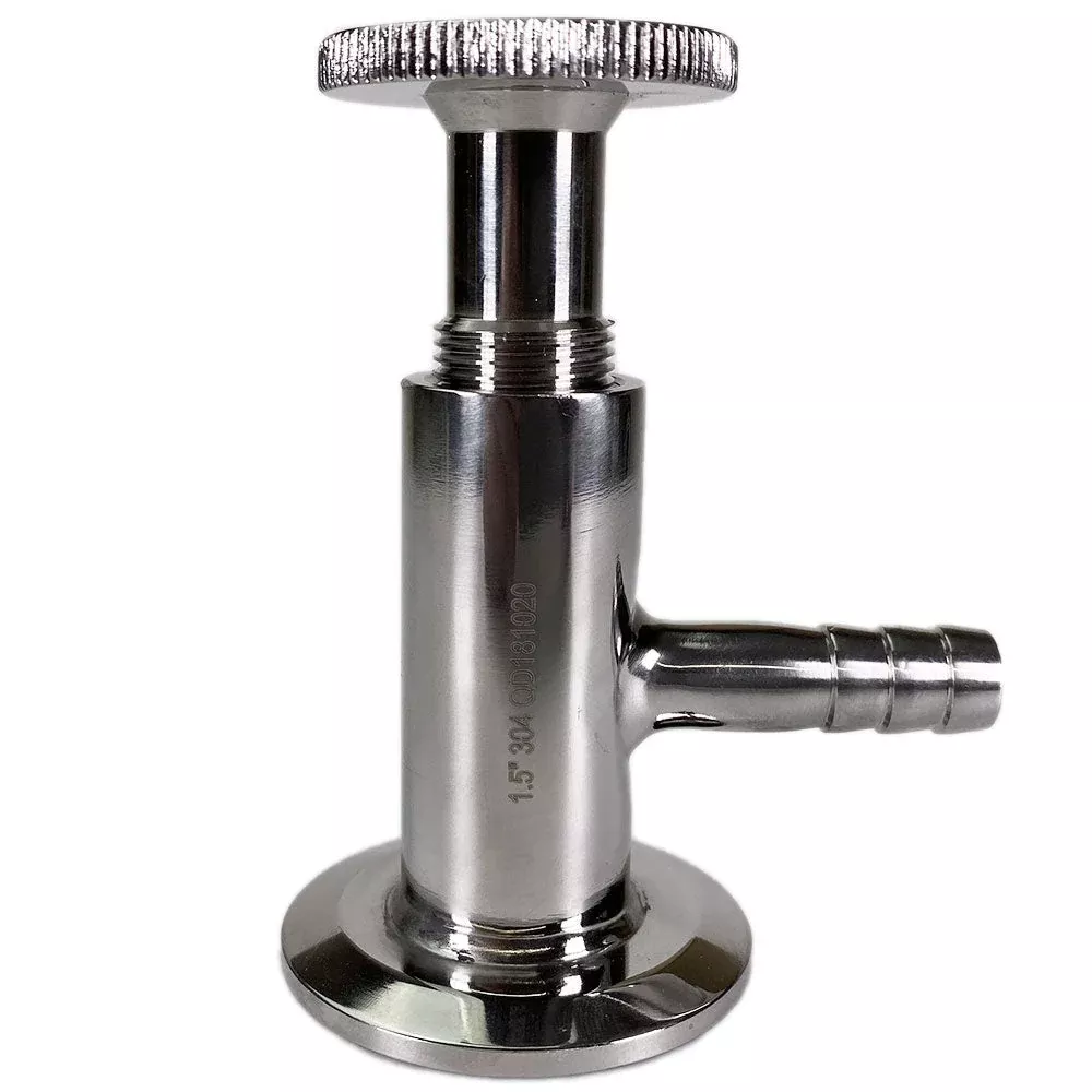 1.5″ Tri Clamp Sample Valve – Knob Style