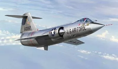 1/72 F-104C Vietnam War USAF Plastic Model Kit (ACY12576)