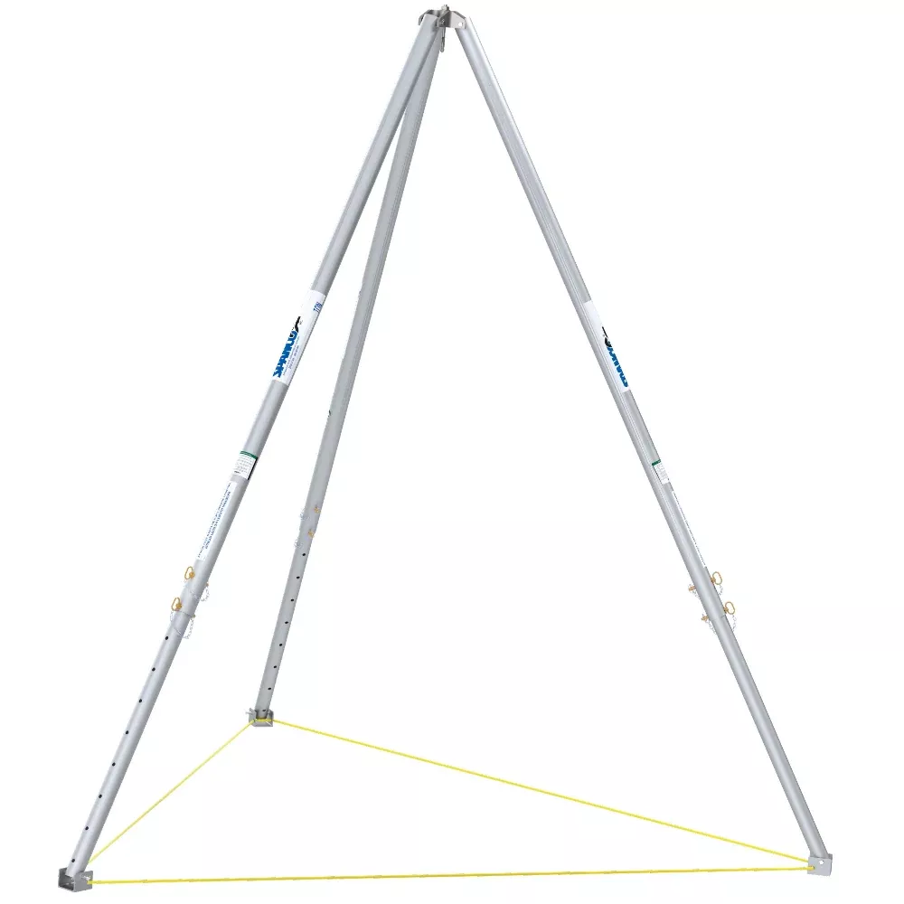 1-ton Aluminum Tripod, 11'-2" Height
