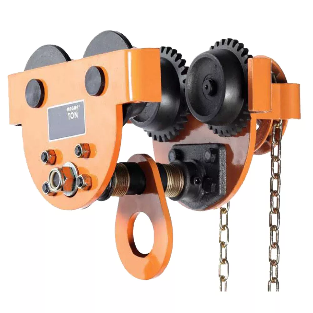 1 ton Geared Trolley - Heavy Duty