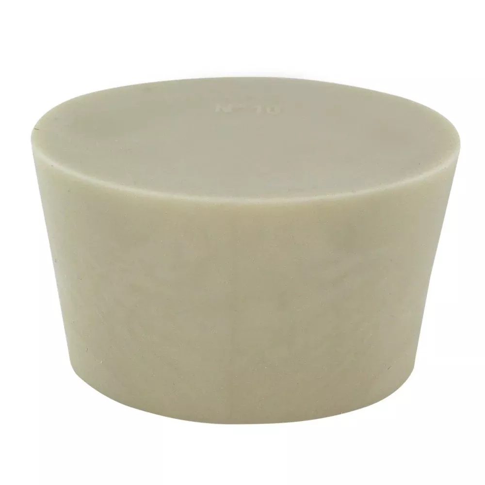#10 Solid Rubber Stopper – High-Quality Silicone/Rubber Plug
