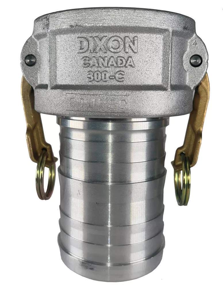 100-C-AL | 1″ Female Cam Coupler x Hose Shank