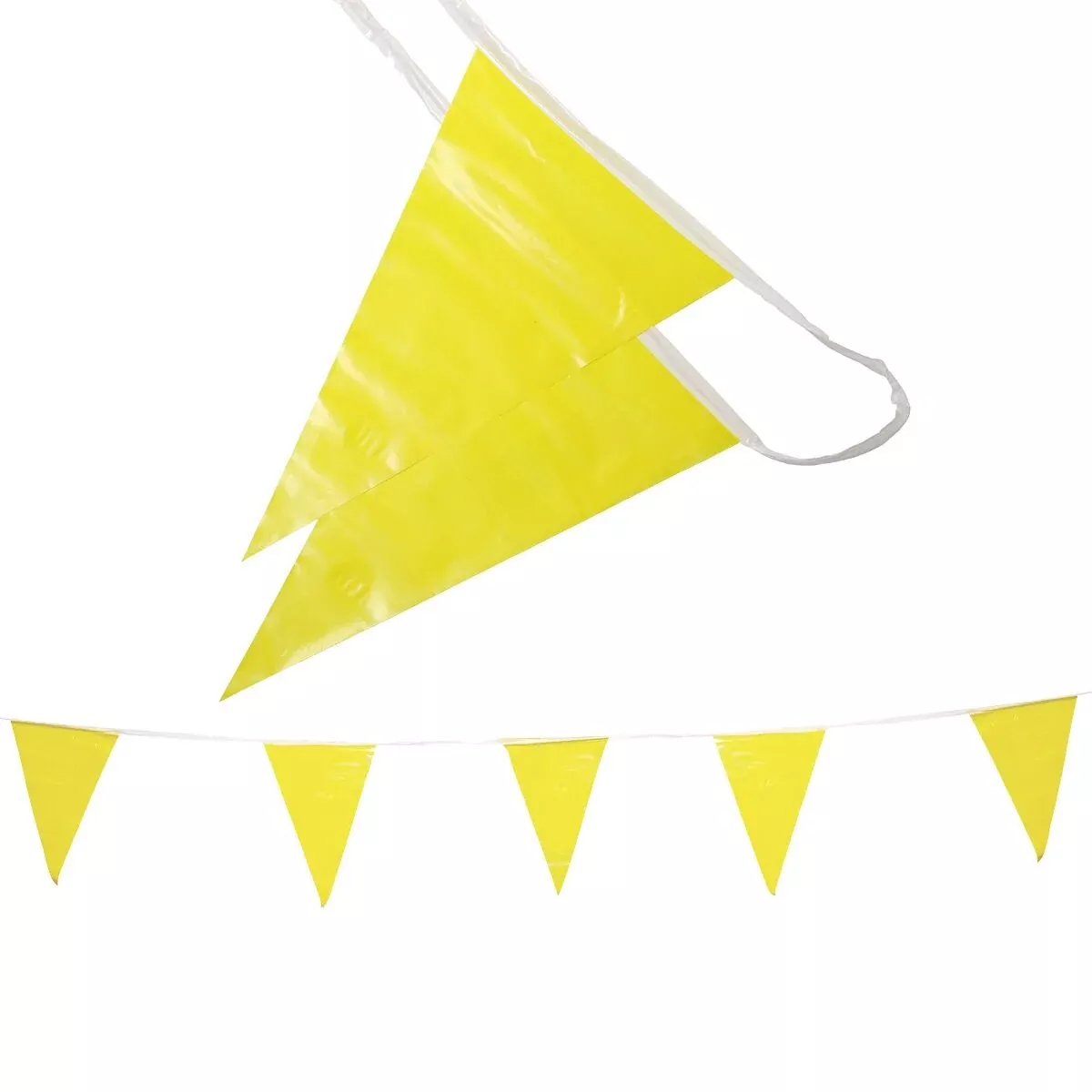 105′ Perimeter Warning Flags, OSHA Compliant