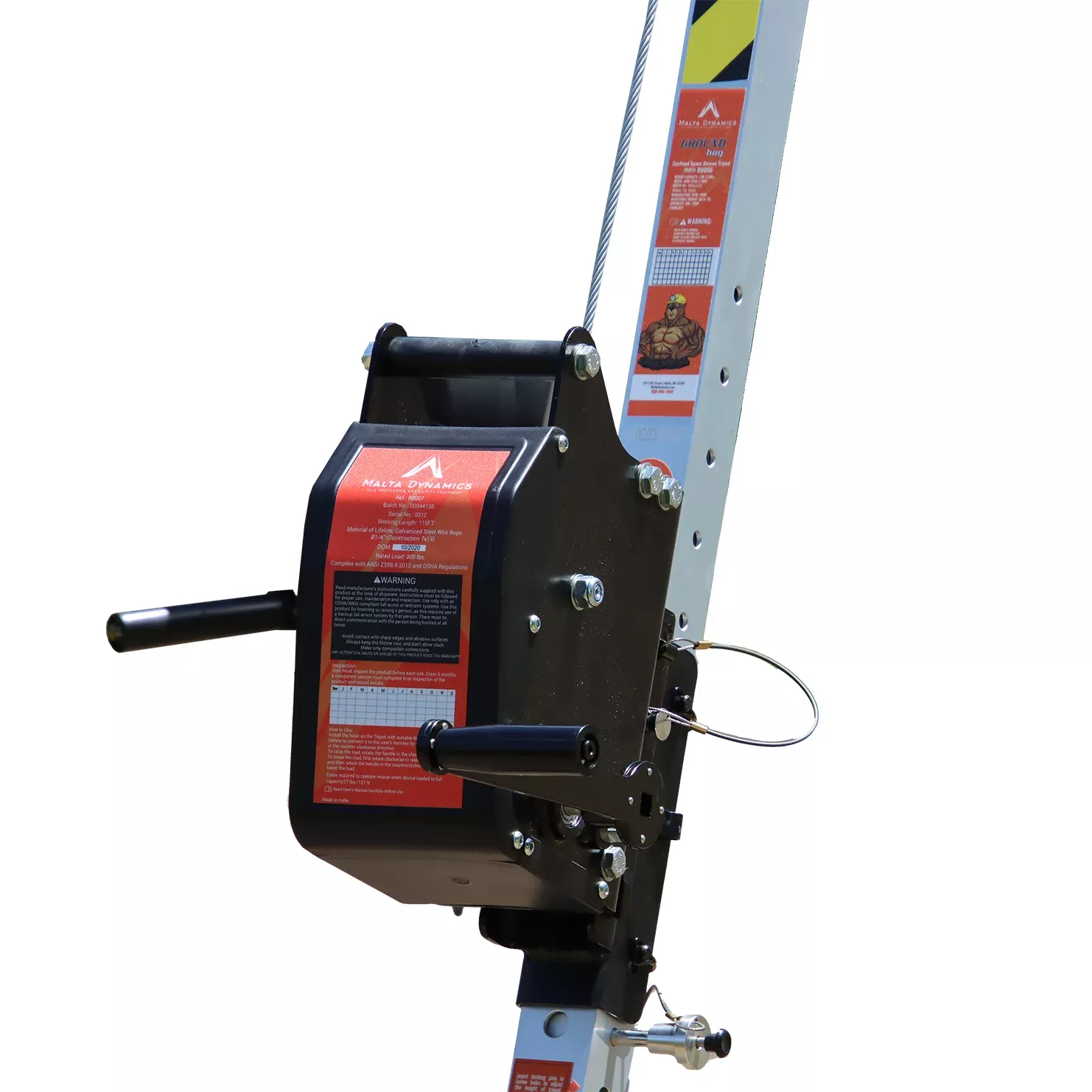 115′ Material Handling / Manhandling Winch