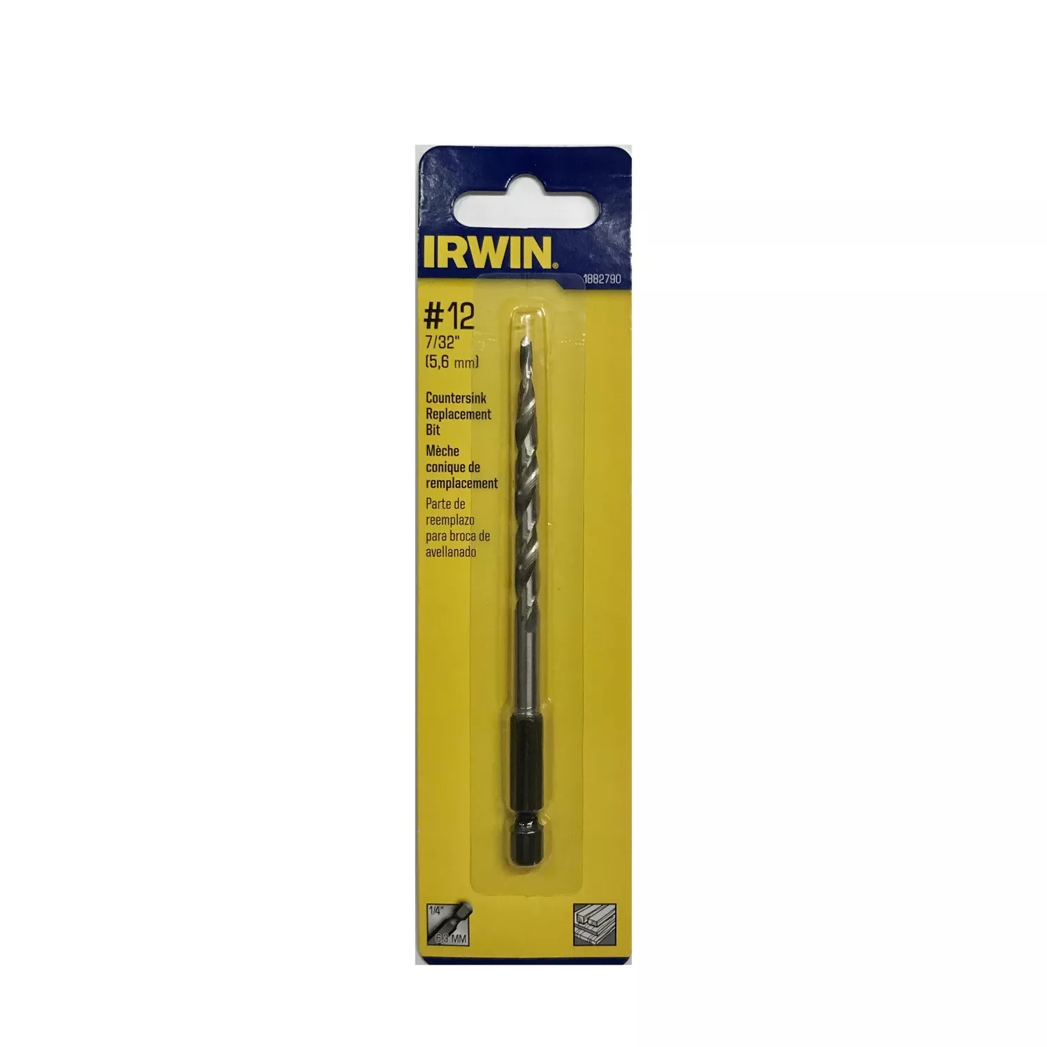 #12 X 7/32 In. D High Speed Steel Replacement Bit – 1 Piece