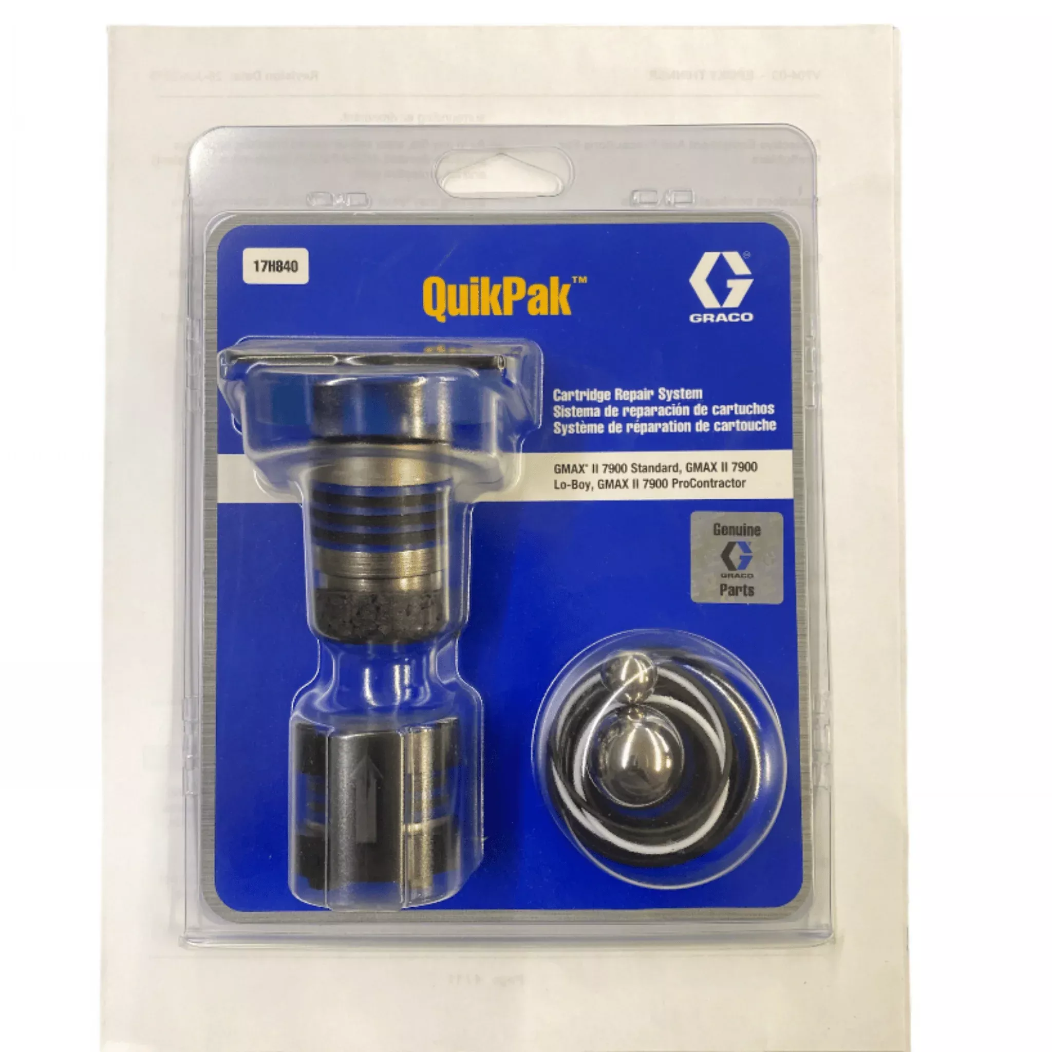 17H840 QuikPak Repair Kit