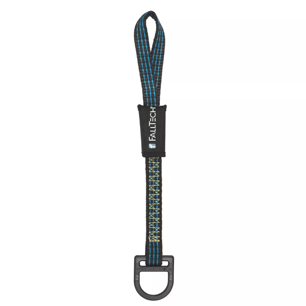 18″ EdgeCore™ Dorsal D-Ring Extender with Loop and Dielectric D-ring – 8365LD – FallTech