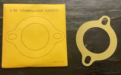 (2) Stant A60 27167 Thermostat Combination Water Outlet Gaskets NOS