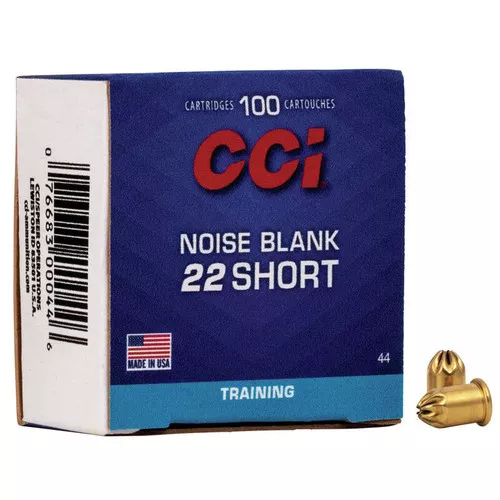 .22 Cal- Short Paper Blanks- 100 Rounds- CCI