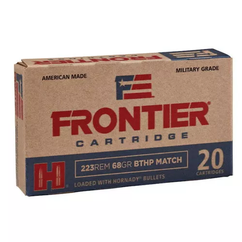 .223- 68 Grain- BTHP- 20 Rounds- Frontier