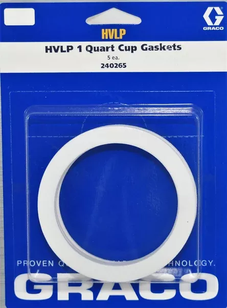 240-265 1qt Cup Gasket 5Pack