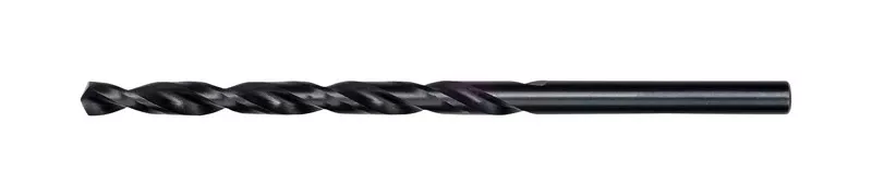 3/16 In. X 12 In. Black Oxide Aircraft Length Drill Bit