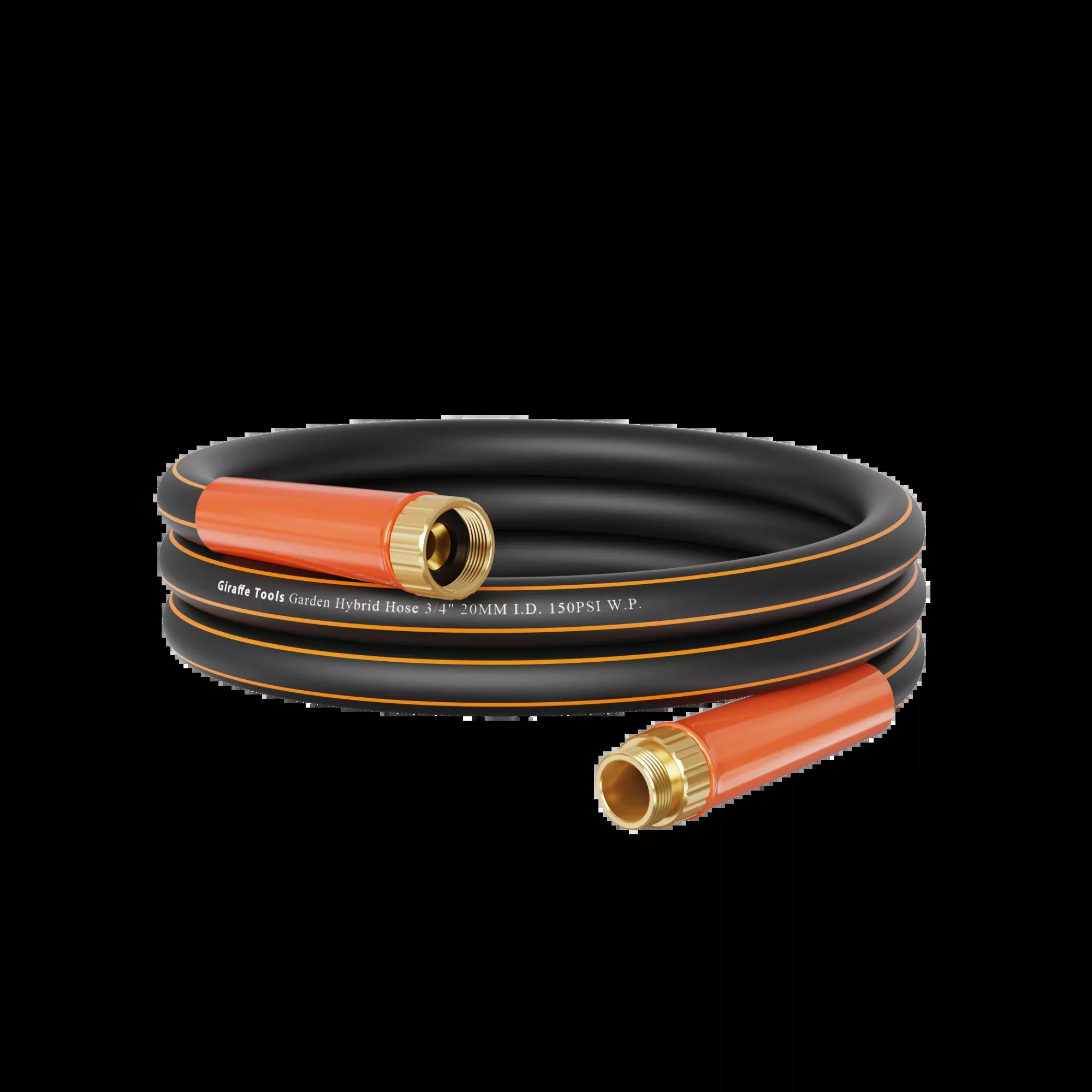3/4″ Hybrid Garden Hose with Swivel Handle 12ft-100t