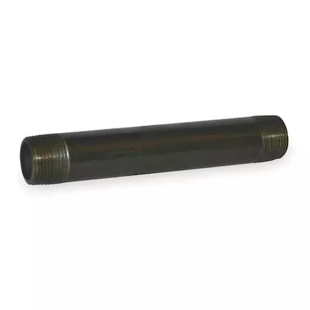3/4" MNPT x MNPT Black Steel Black Pipe Nipple Schedule 80