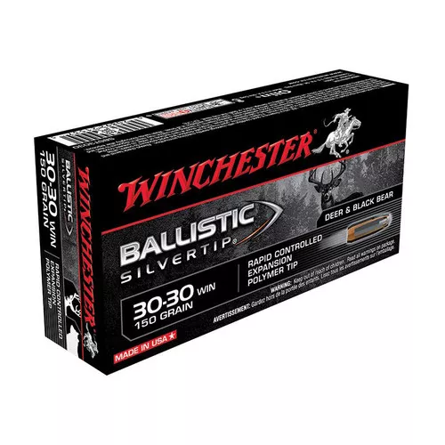 .30- 30 Win- 150 Grain- Ballistic Silvertip Point- 20 Rounds- Winchester