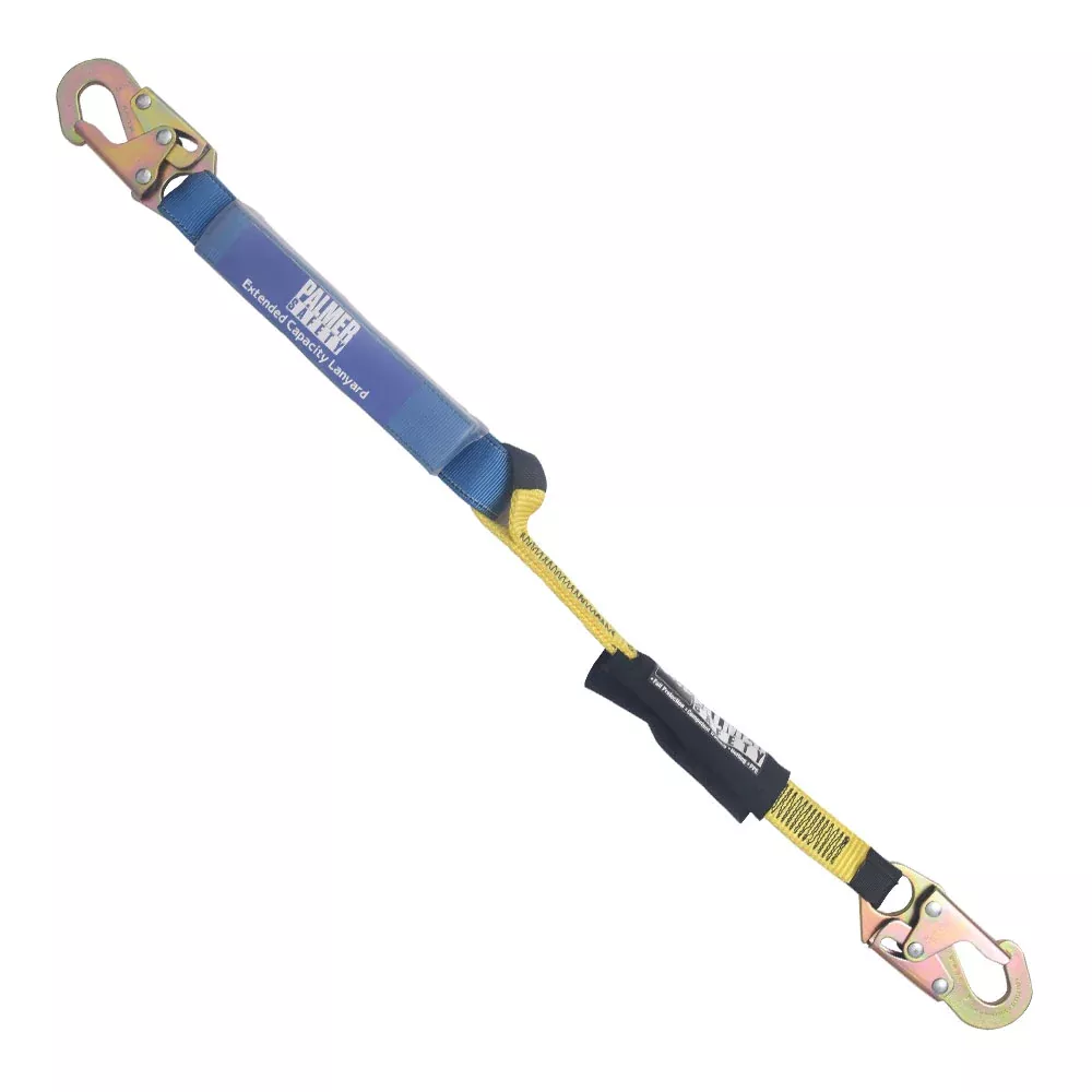 3ft Single Leg Lanyard w/ Snaphook – Palmer Safety