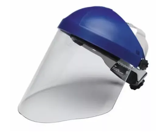 3M Industrial Rachet Headgear with Clear Polycarbonate Faceshield