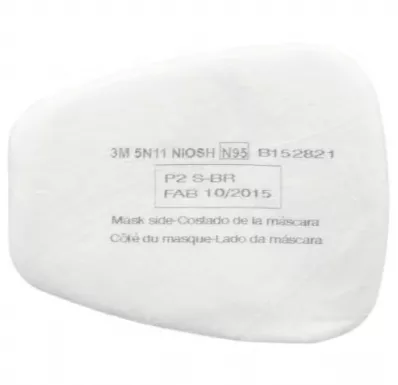 3M NIOSH Particulate Filter 5N11, N95