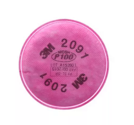 3M Particulate Filter 2091, P100