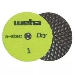 4″ Weha 5 Step Dry Diamond Polishing Pads