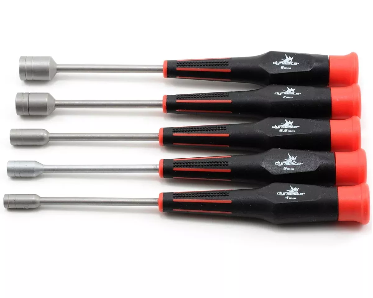 5 Piece Metric Nut Driver Assortment (DYN2806)