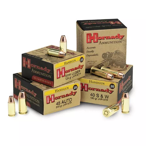 .500 S&W MAG – 500 Grain – Flat Point – 20 Rounds- Hornady