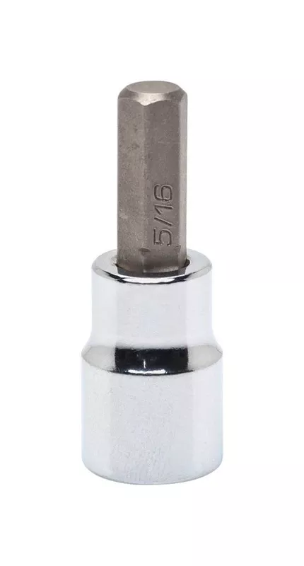 8 Mm X 3/8 In. Drive Metric 6 Point Standard Hex Bit Socket