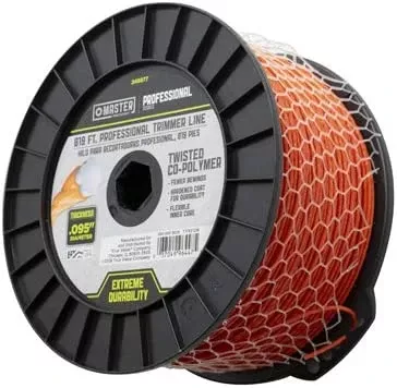 819 Ft. X 0.095 In. Twisted Trimmer Line - Orange