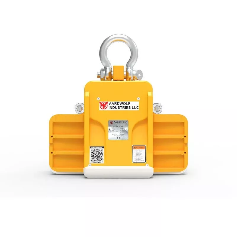 Aardwolf Slab Lifter 30 Type A Wide Jaw with Rollers for Stone
