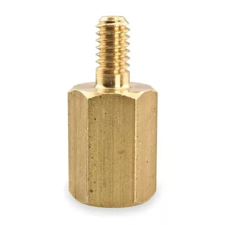 Adaptor,1/4-20 x 3/8-16,Brass