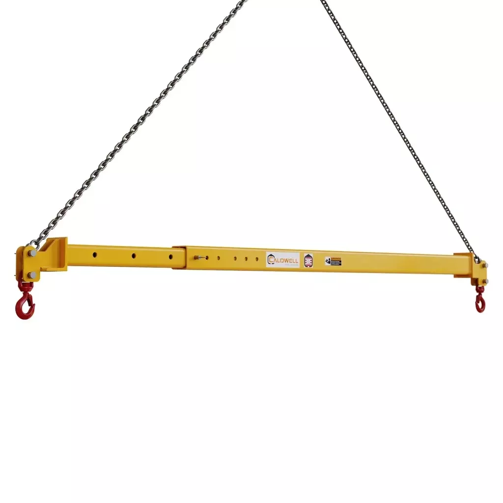 Adjustable Spreader Beam – 12' to 20' Spread – 5 Ton - Model 32 – Caldwell