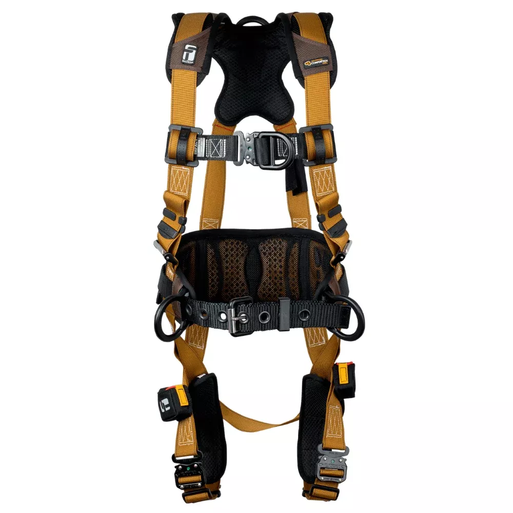Advanced Comfortech Gel 4D Construction Climbing Full Body Harness - 7083BFD - FallTech