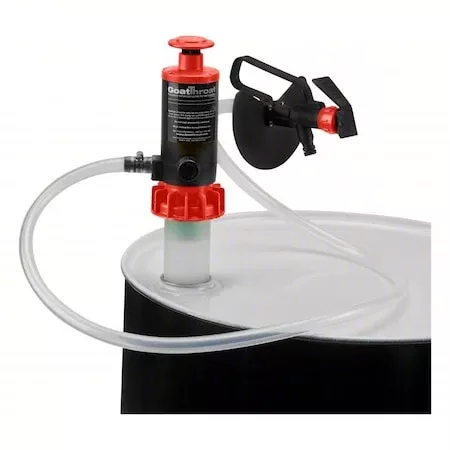 Air Drum Pump, 4.5 gpm, 10 psi