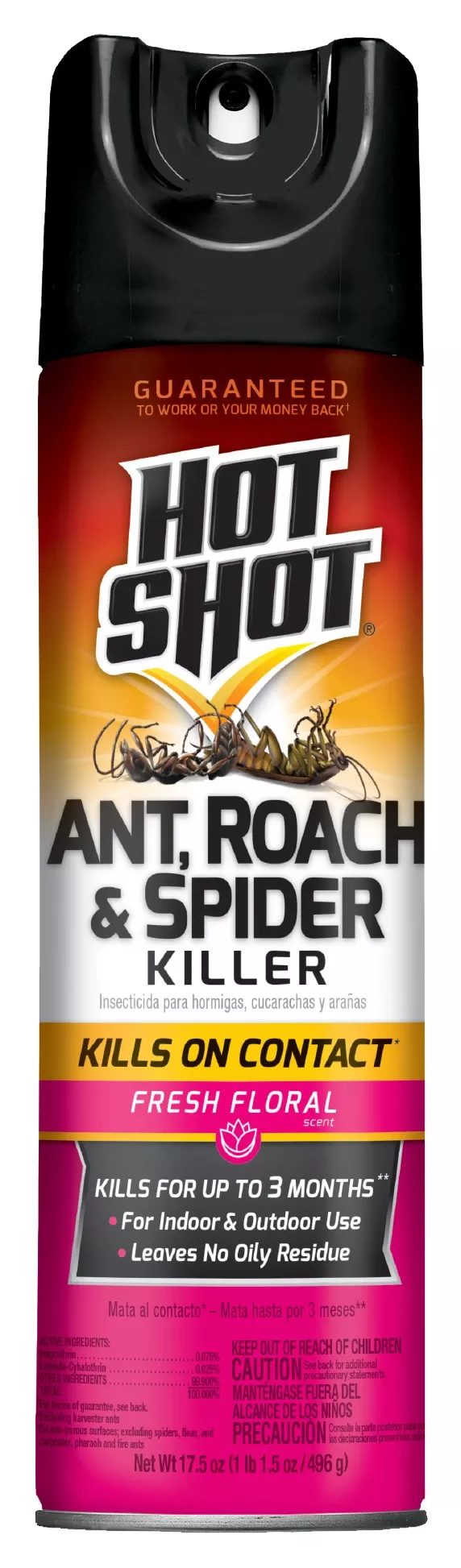 Ant, Roach & Spider Killer, Fresh Floral, 17.5-oz.