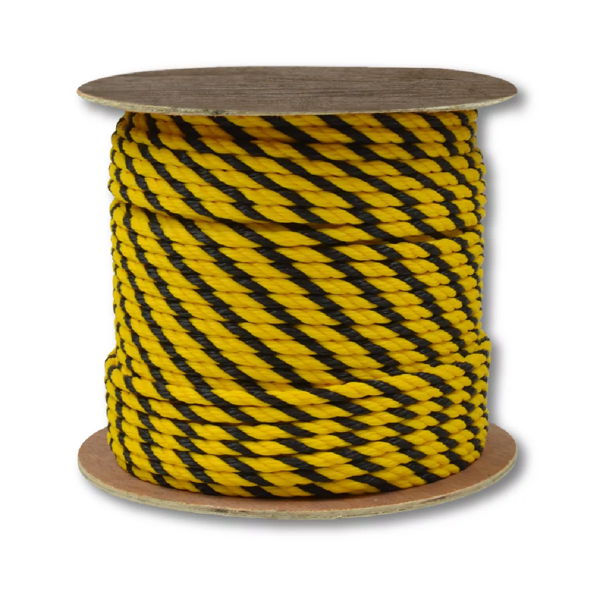 ATERET Twisted 3-Strand Polypropylene Rope Monofilament (Tiger Stripe)