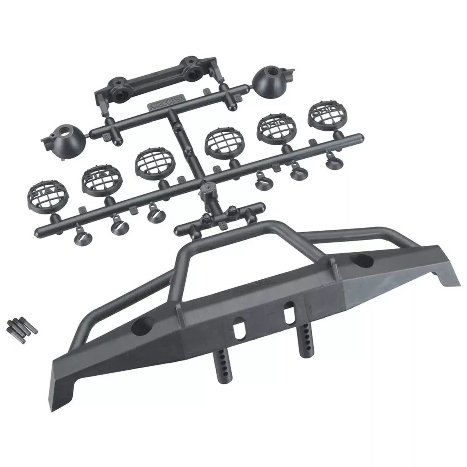 AX80039A 1/10 Front Plate Bumper Set (AXIC0039)