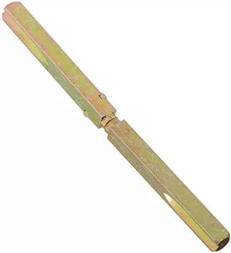 Baldwin 0523004 5″ Broached Swivel Spindle for Privacy Functions, Electro Plated Steel